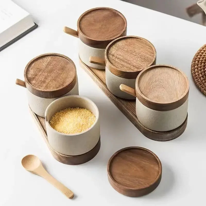 Ceramic Seasoning Jars